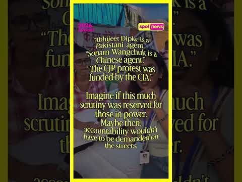 Spot On commentary on allegations against Abhijeet Dipke, Sonam Wangchuk, and CJP protest