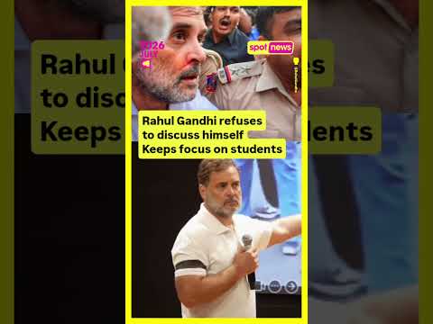 Rahul Gandhi used the press conference.