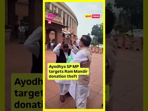 Samajwadi Party staged a protest in Parliament