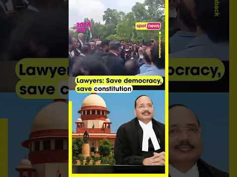 “Save Democracy, Save Constitution.”