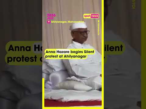 Anna Hazare is back on the streets.