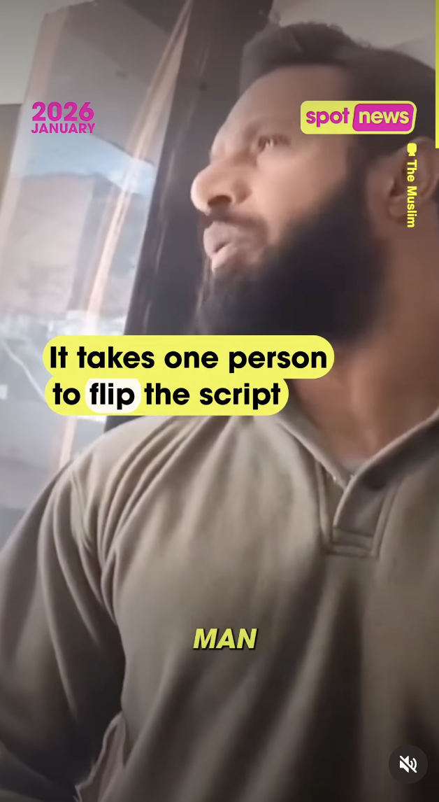 Spot On story about one person flipping the script
